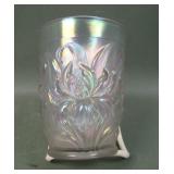 Dugan White Heavy Iris Tumbler