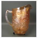VIntage Imperial Marigold Robin Water Pitcher