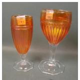 Two Imperial Dk Marigold Optic & Buttons Items