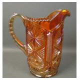 Imperial Dk Marigold Star & File Water Pitcher