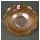 U.S. Glass Honey Amber Cosmos & Cane Master Berry