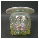 Fenton 2001 ACGA Vaseline Opal Seacoast Spittoon