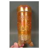 Fenton Marigold Orange Tree Hatpin Holder