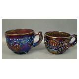 Two Imperial Purple Punch Cups