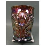 Cambridge Amethyst Inverted Thistle Tumbler