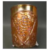 U.S. Glass Honey Amber Palm Beach Tumbler
