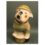 1979 Jim Beam "Devil Dogs" Bulldog Decanter