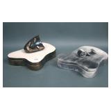 2 Hedi Schoop MCM Hollywood Regency Style Boxes