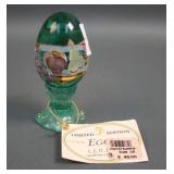 Fenton M. Wagner Limited Edition Green Decorated