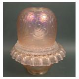 Fenton Velva Rose Persian Medallion Fairy Lamp