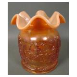 Fenton ACGA Peach Opal Seacoast Spittoon