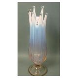 Westmoreland Lotus Pink Opal Ftd Vase