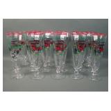 16 Libbey 1905 Buick Model C Pilsner Beer Glasses