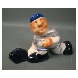 Shearwater Pottery First Baseman Baseball Player