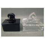 Two Vintage Deco Cigarette Boxes