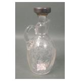 Cambridge Rose Point Etched Cruet