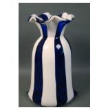 MCM Fratelli Toso Murano Ruffled Vase