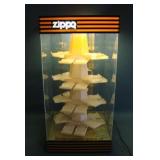 Zippo Lighter Store Counter Top Display Case