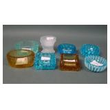 Lot of 8 EAPG Open Salt Dips