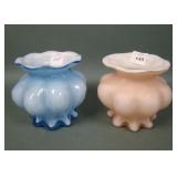 Two Consolidated Violet Vases