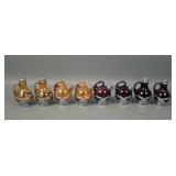 4 Pair Cambridge Farberware Deco Salt & Pepper