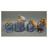 Lot of Four Amethyst Flash Holmspray Perfumes