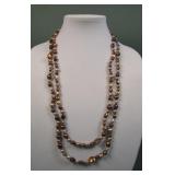 Honora Fresh Water Brown Pearl 60" Necklace