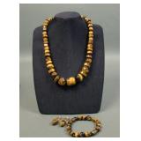 DRT Jay King Tigers Eye Jewelry Set