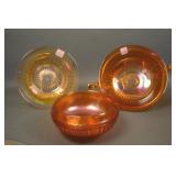 Three Piece Marigold Optic & Buttons Lot