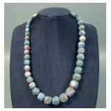 DTR Jay King Sterling Rainbow Calsillica Necklace