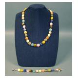 DTR Jay King Sterling Gemstone Necklace & Bracelet