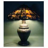 Scarce Handel Arts & Crafts "Tropical Sunset" Lamp