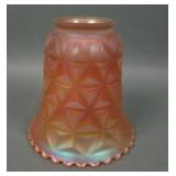Imperial Satin Marigold Diamond Block Lamp Shade