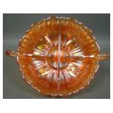 Fenton Marigold Two Fruits Divided Bon Bon