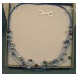 Honora 18" Wire Starnd Cultured Pearl Necklace