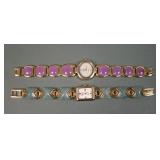 Two Ladies Main Line Time Jade Watches