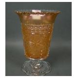 Imperial Pastel Marigold Star Medallion Celery Vas