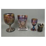 Four Piece Imperial Glass Lot
