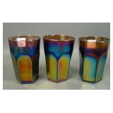 Three Imperial Elec Purple # 2 Tumblers