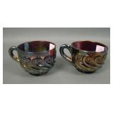 Two Dugan Purple S Repeat Punch Cups
