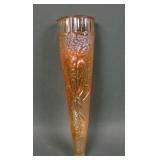 Imperial Marigold Woodpecker Wall Pocket