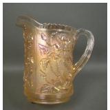 Imperial Pastel Marigold Luster Rose Water Pitcher
