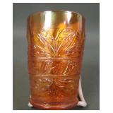 Scarce Fenton Marigold Lily of the Valley Tumbler