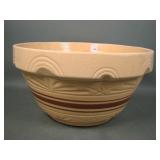 RRP Pottery Large Decorated Yellow Ware Mixing