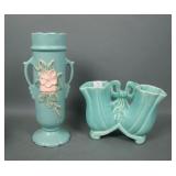 Two Weller Pottery Items