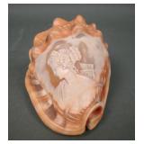 Carved Cameo Conch Shell