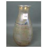 Rodger Roland Contemporary Studio Art Glass Vase