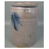 Unsigned 1/2 Gallon Salt Glaze Crock