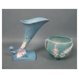 Two Roseville Art Pottery Items