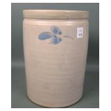 Antique Stoneware 1 1/2" Gallon Decorated Crack